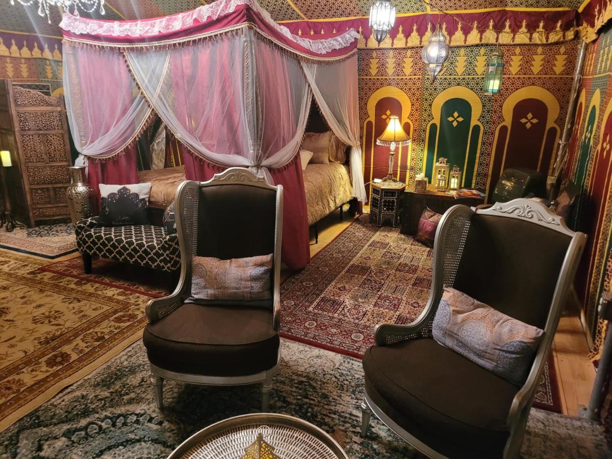 فورت بييرس Magical Moroccan Tent With Pool Close To The Beach المظهر الخارجي الصورة